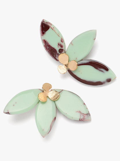 Maxi Half-Flower Earrings