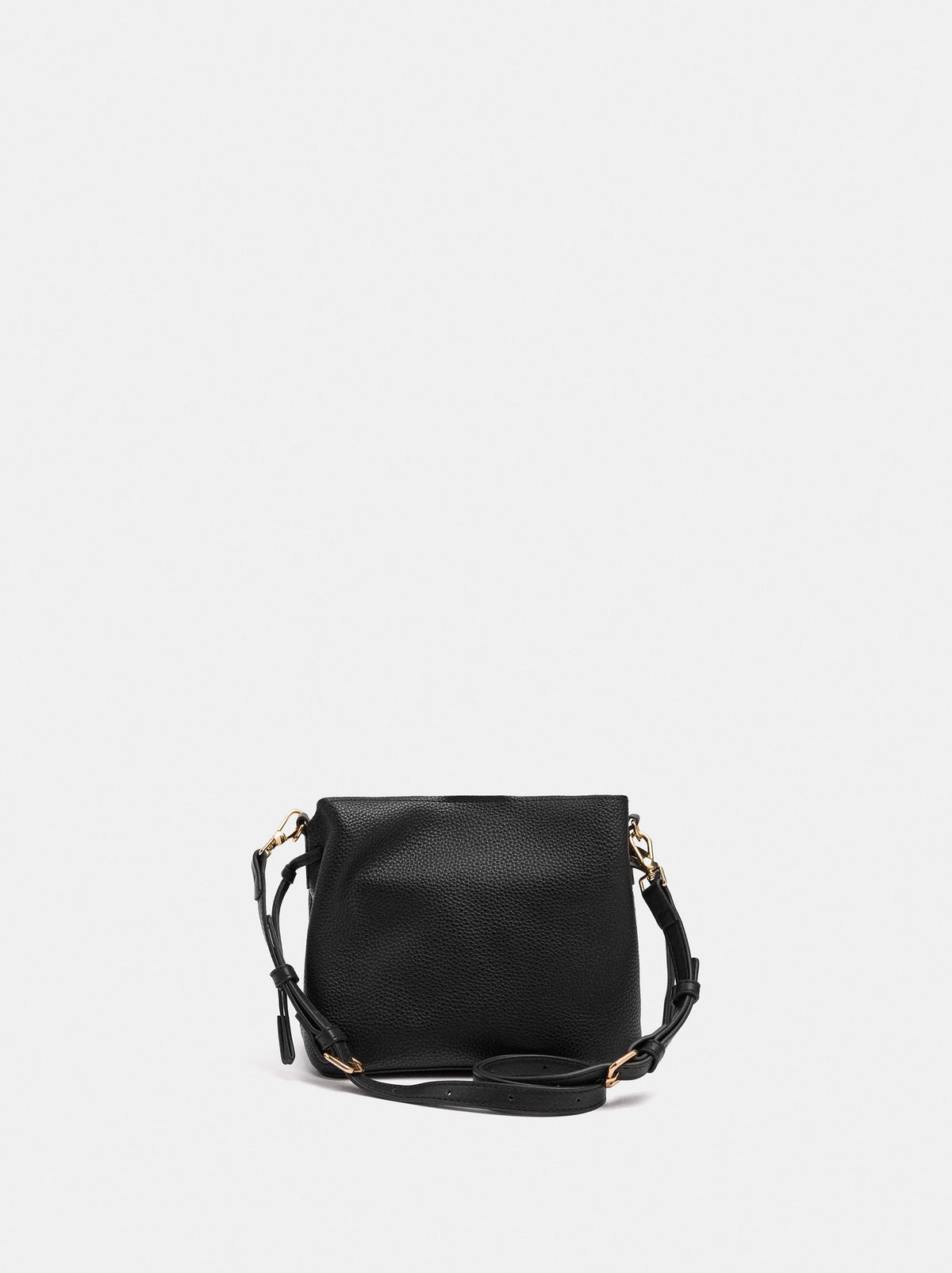 Structured Crossbody Bag With Texture