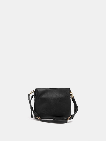 Structured Crossbody Bag With Texture