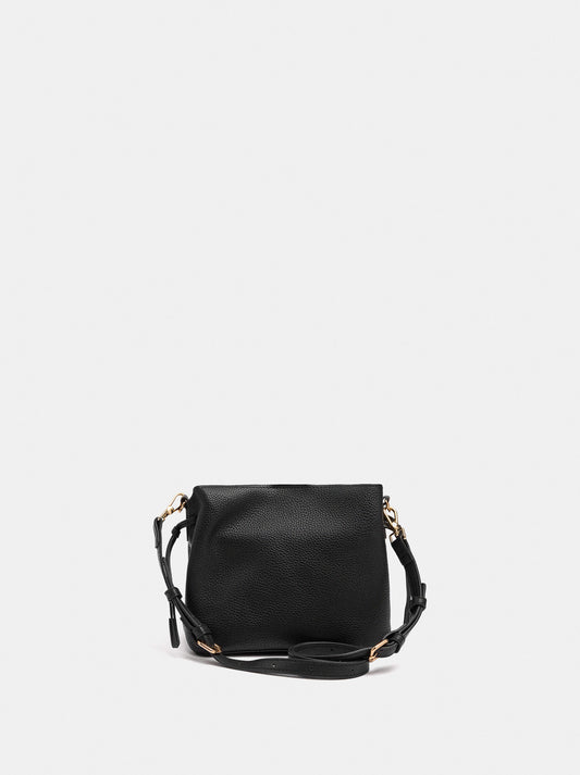 Structured Crossbody Bag With Texture