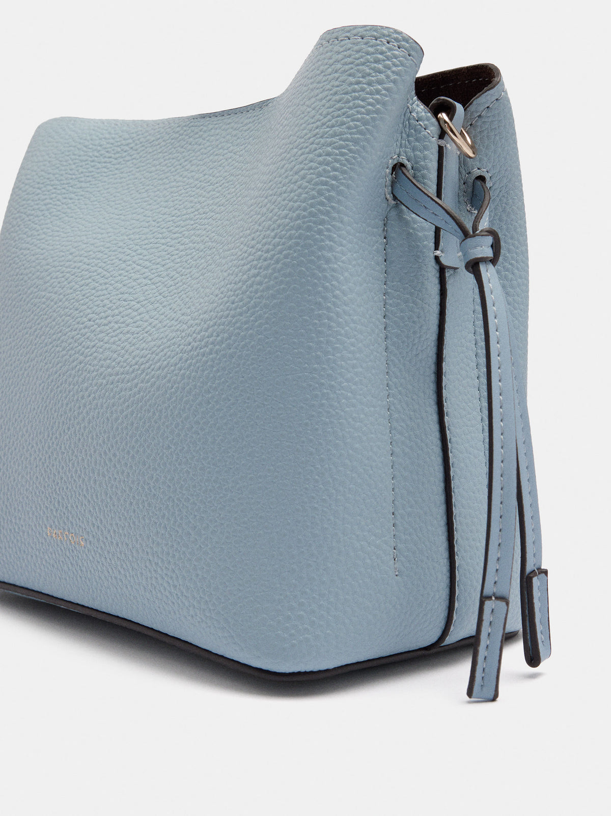 Structured Crossbody Bag With Texture