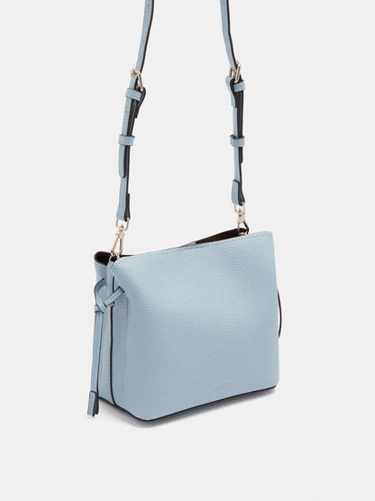 Structured Crossbody Bag With Texture