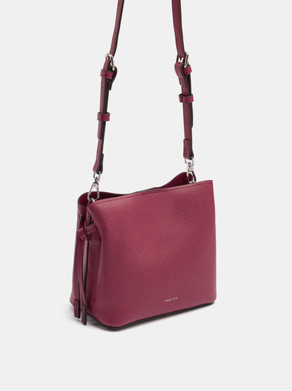 Structured Crossbody Bag With Texture