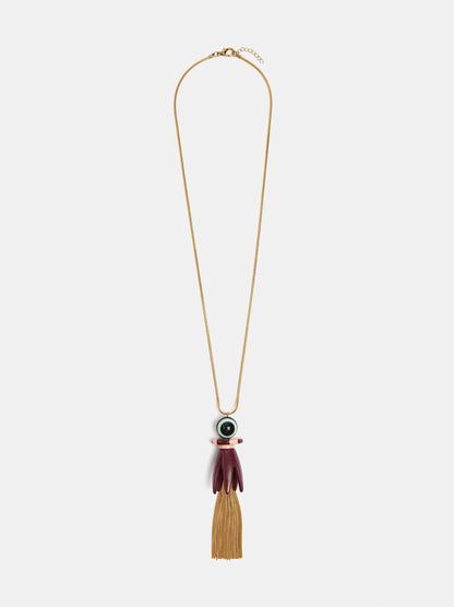 Long Necklace With Tassel