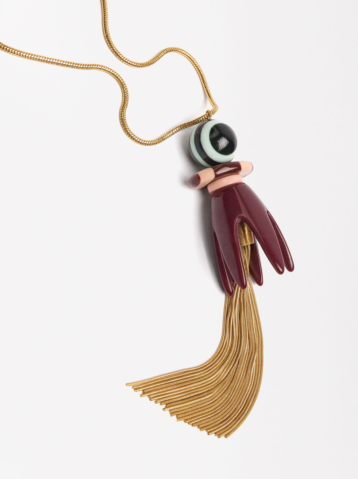 Long Necklace With Tassel