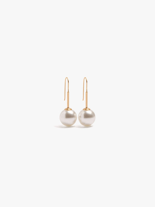 Long Pearl Earrings