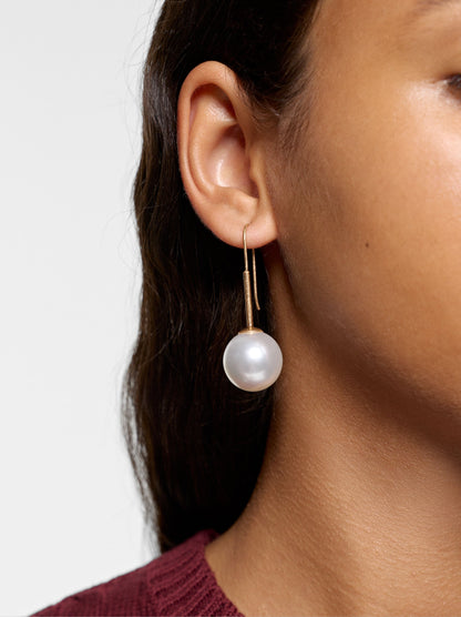 Long Pearl Earrings