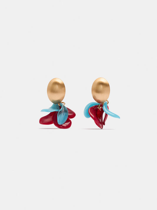 Maxi Earrings With Petals