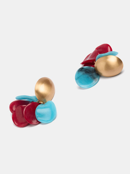 Maxi Earrings With Petals