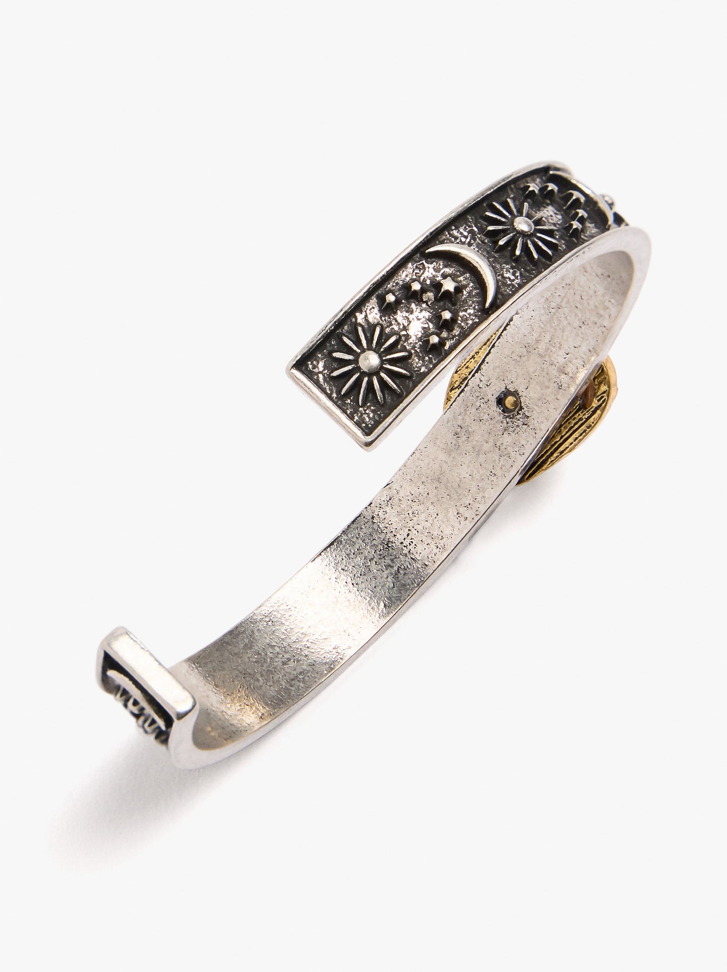 Engraved Bangle With Freshwater Pearl