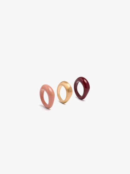 Set Of Rounded Rings