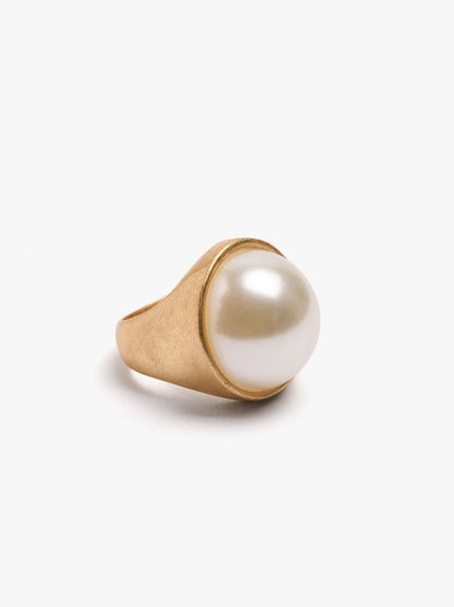 Ring With Pearl