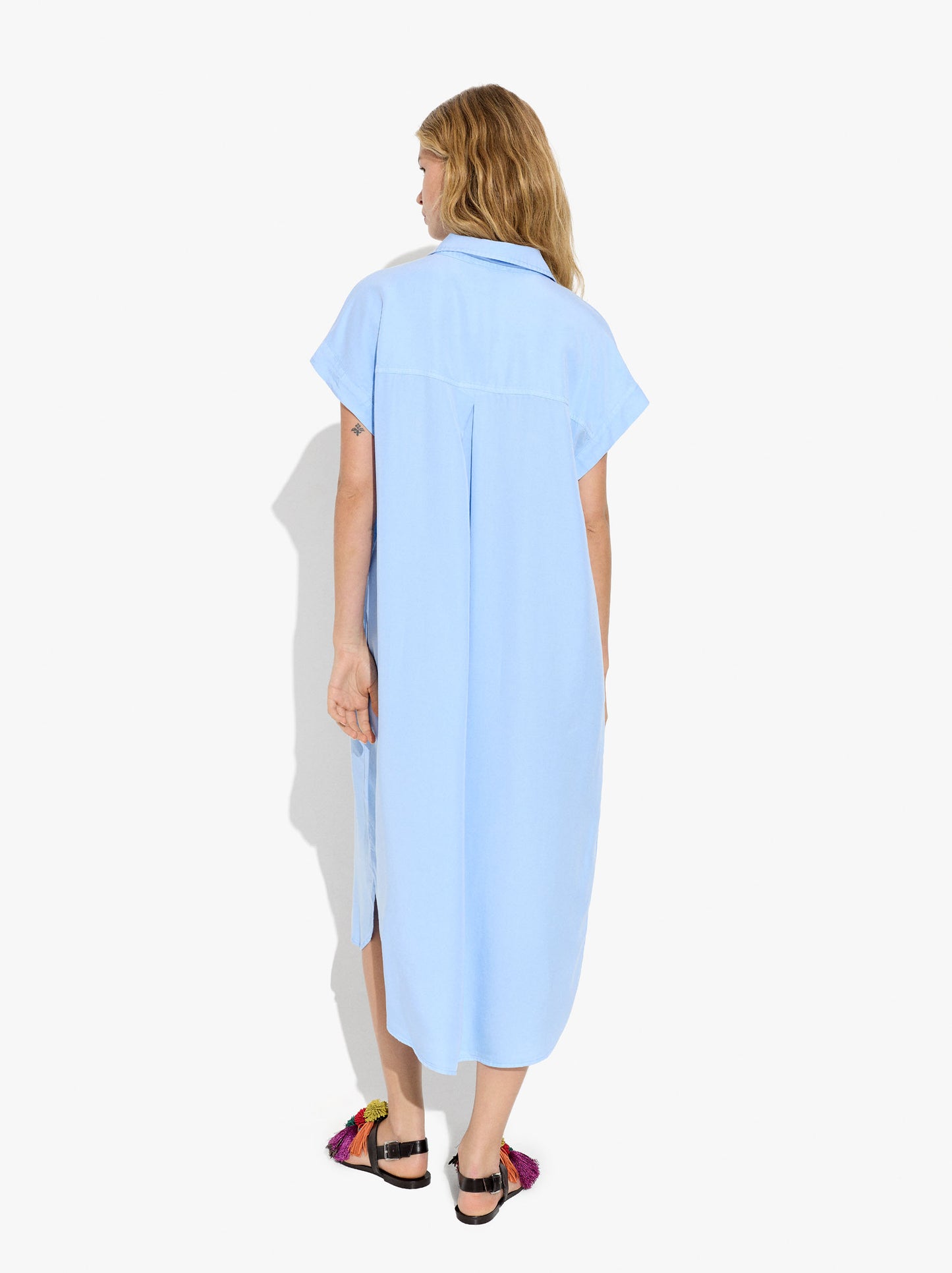 Shirt Dress 100% Lyocell