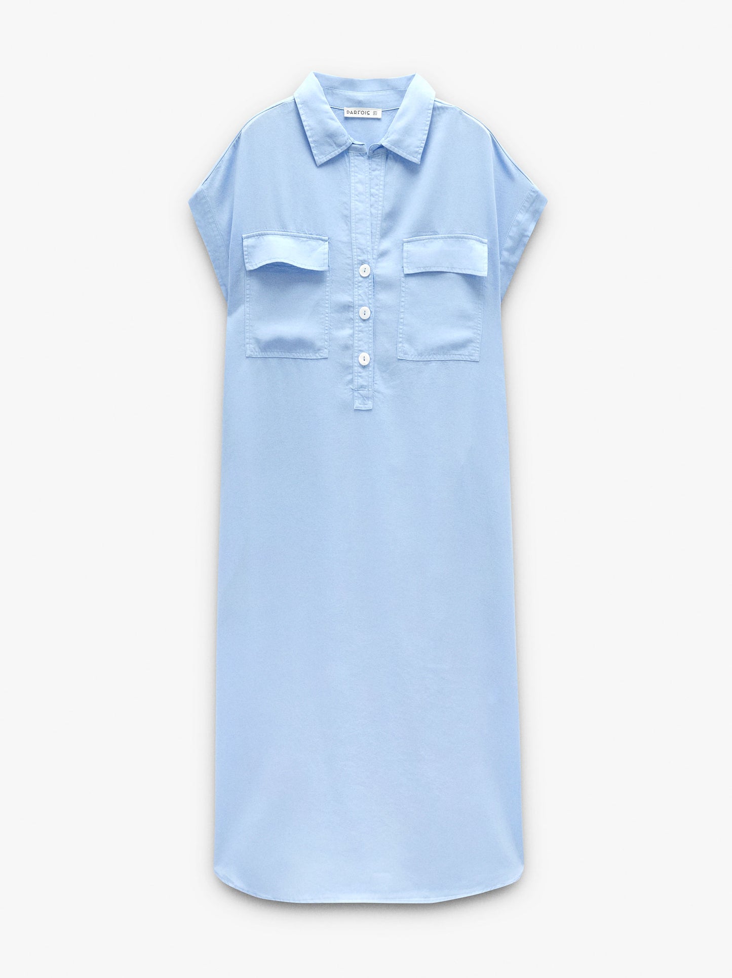 Shirt Dress 100% Lyocell