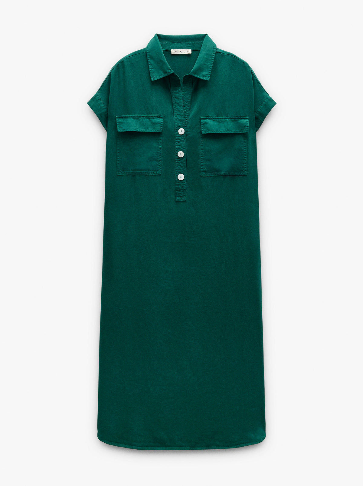 Shirt Dress 100% Lyocell