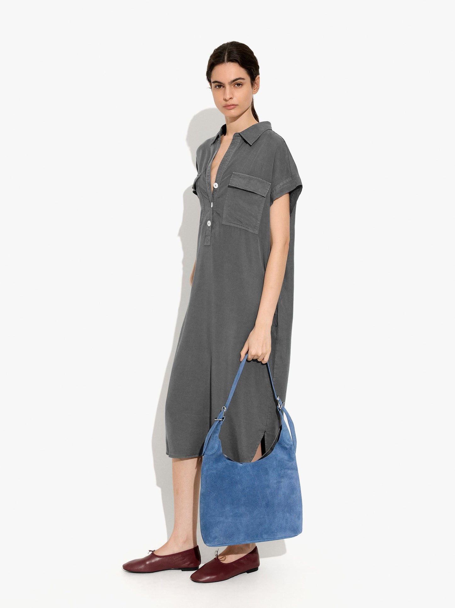 Shirt Dress 100% Lyocell