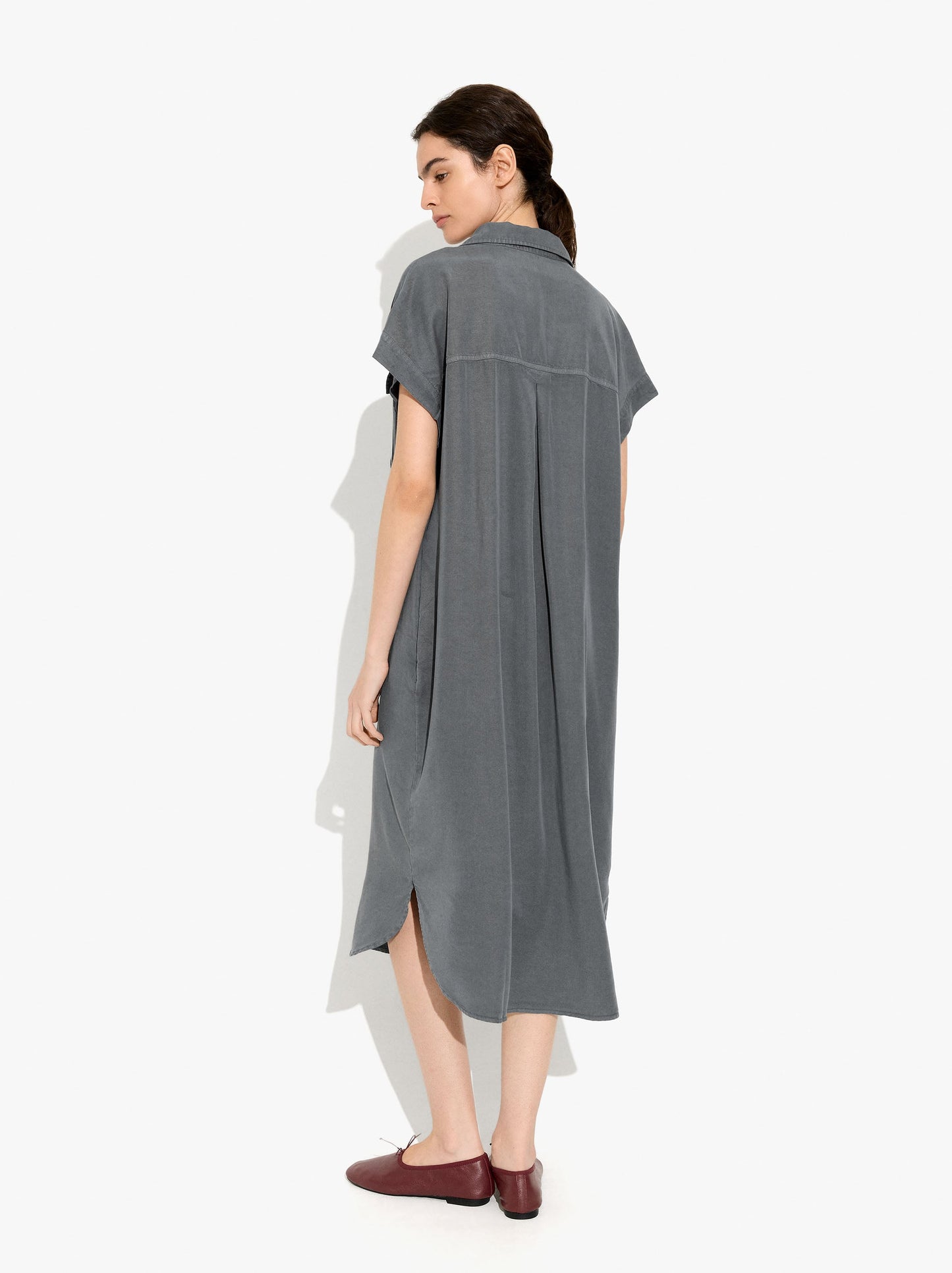 Shirt Dress 100% Lyocell