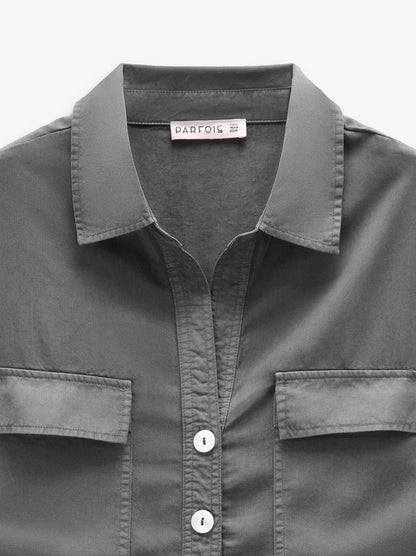 Shirt Dress 100% Lyocell