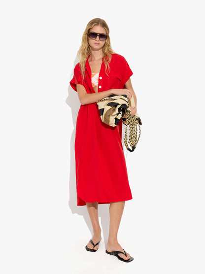 Shirt Dress 100% Lyocell