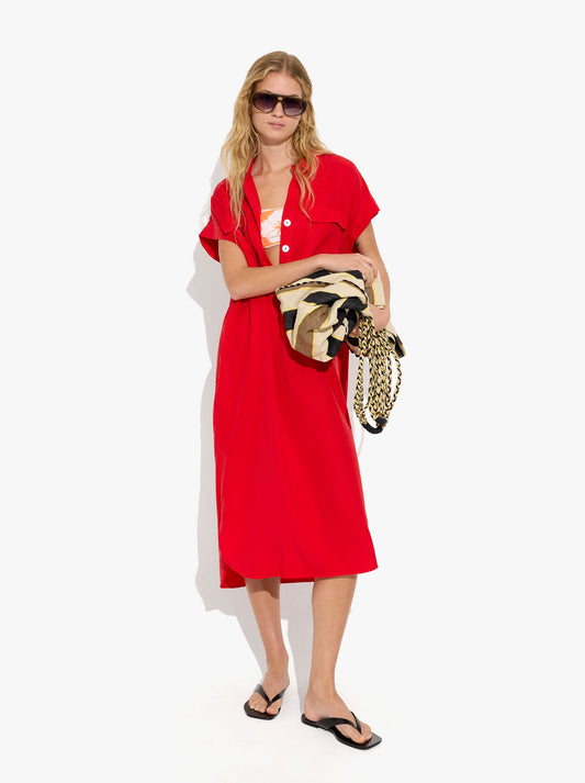 Shirt Dress 100% Lyocell