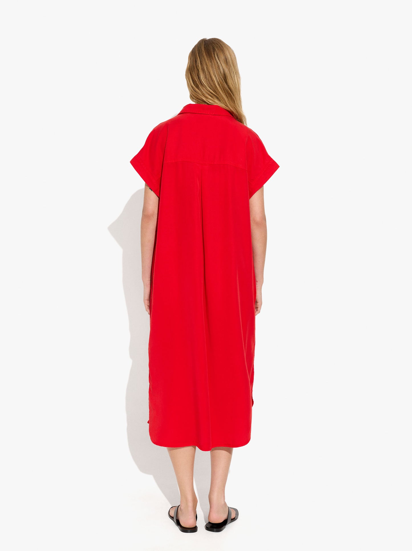 Shirt Dress 100% Lyocell