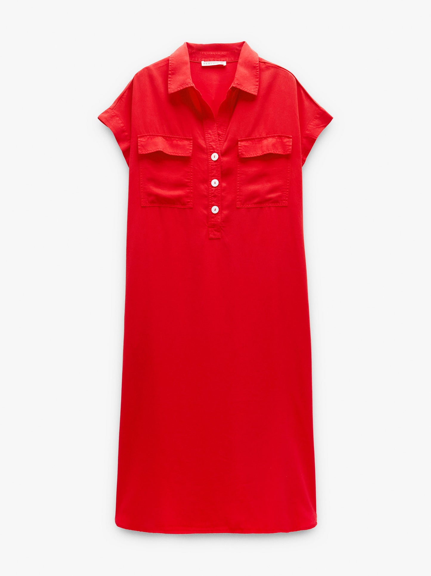 Shirt Dress 100% Lyocell