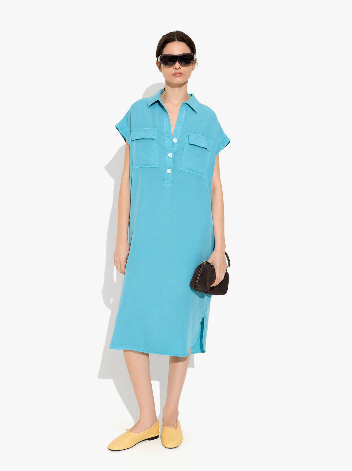 Shirt Dress 100% Lyocell