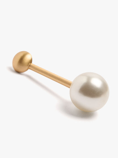 Pearl Bar Earrings