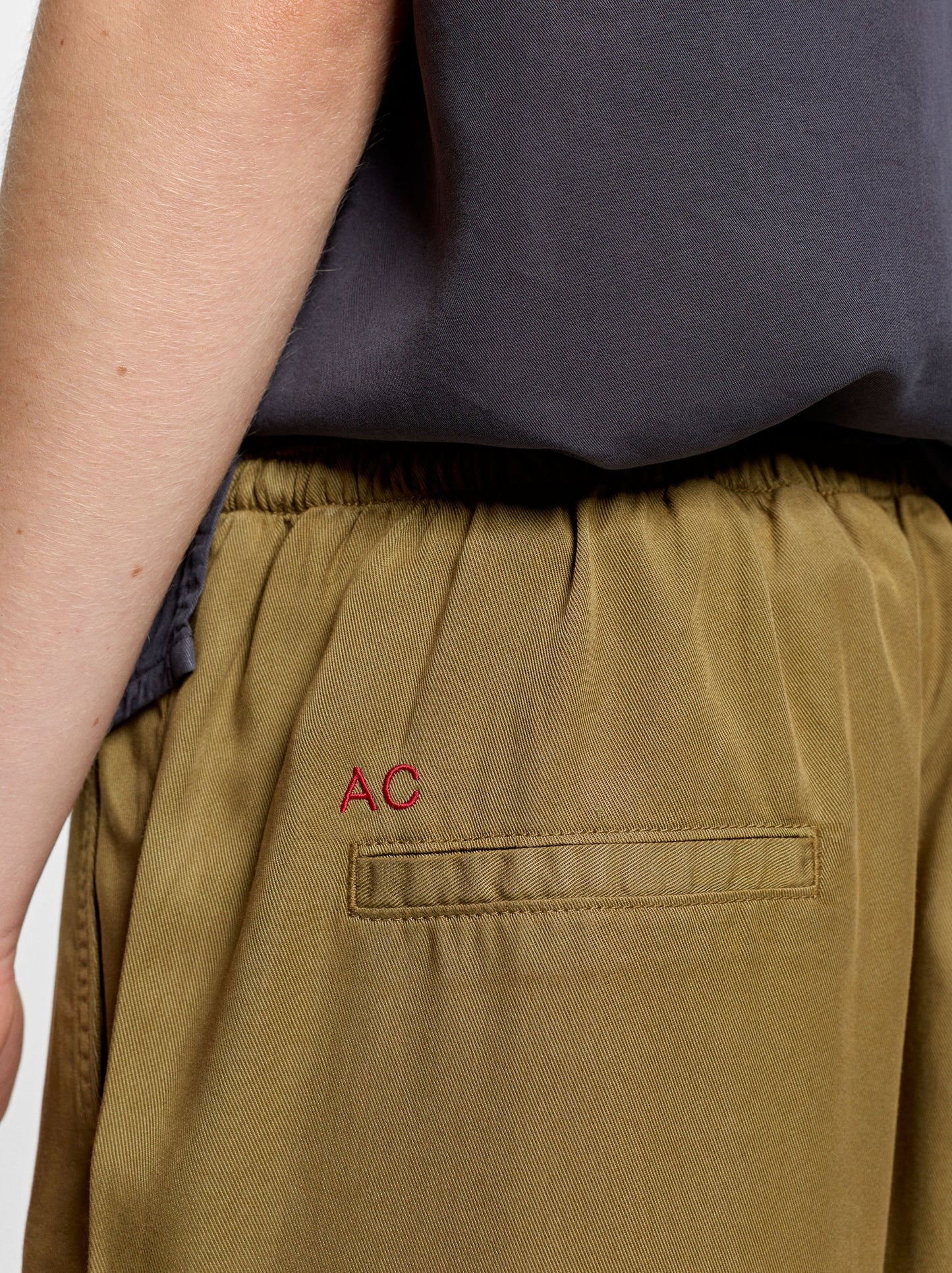 100% Lyocell Trousers With Adjustable Drawstring