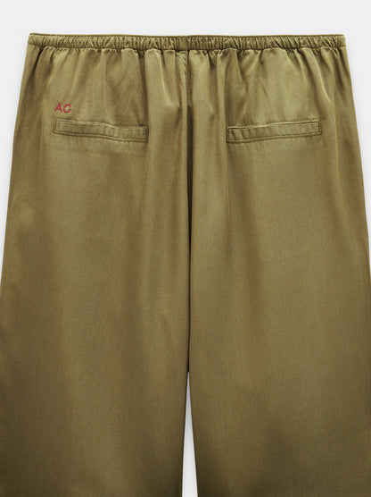 100% Lyocell Trousers With Adjustable Drawstring