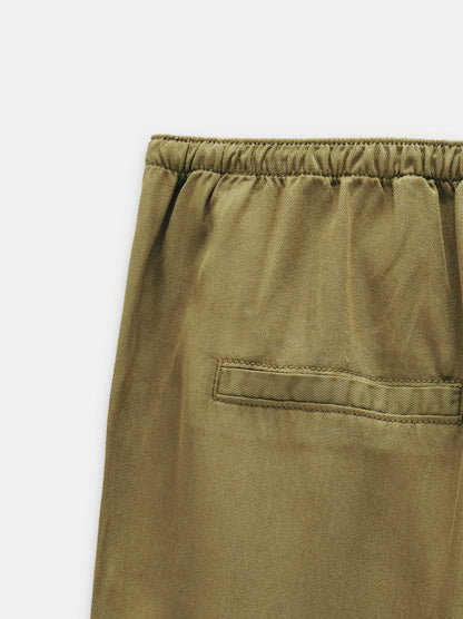 100% Lyocell Trousers With Adjustable Drawstring