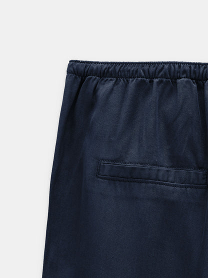 100% Lyocell Trousers With Adjustable Drawstring