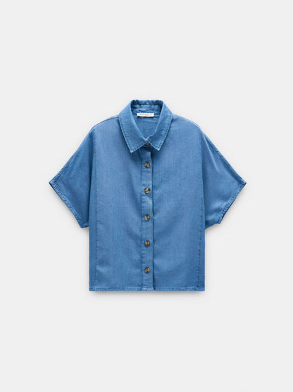 Shirt Short-Sleeved 100% Lyocell