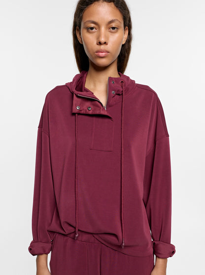 Knit Hoodie Soft Touch