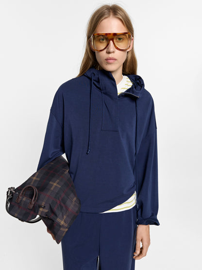 Knit Hoodie Soft Touch