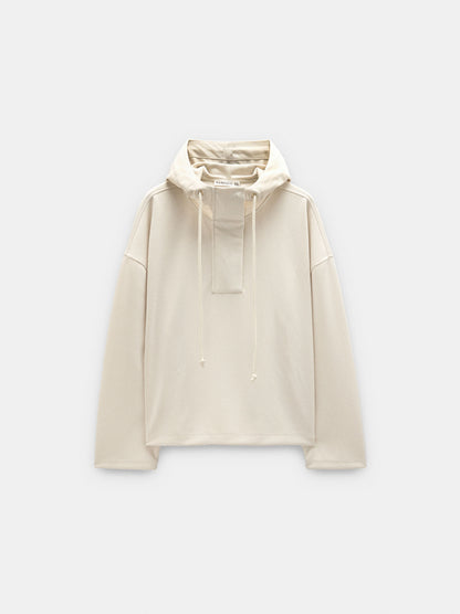 Knit Hoodie Soft Touch