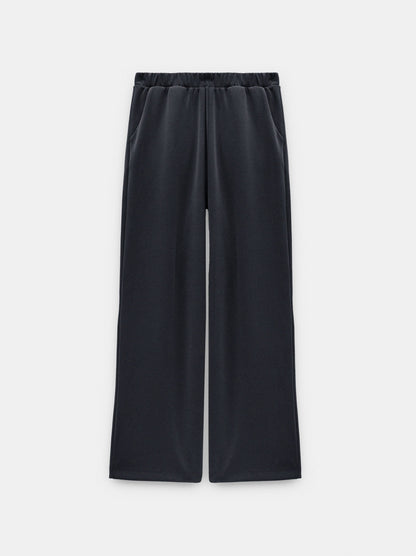 Loose-Fitting Trousers With Elastic Waistband Soft Touch