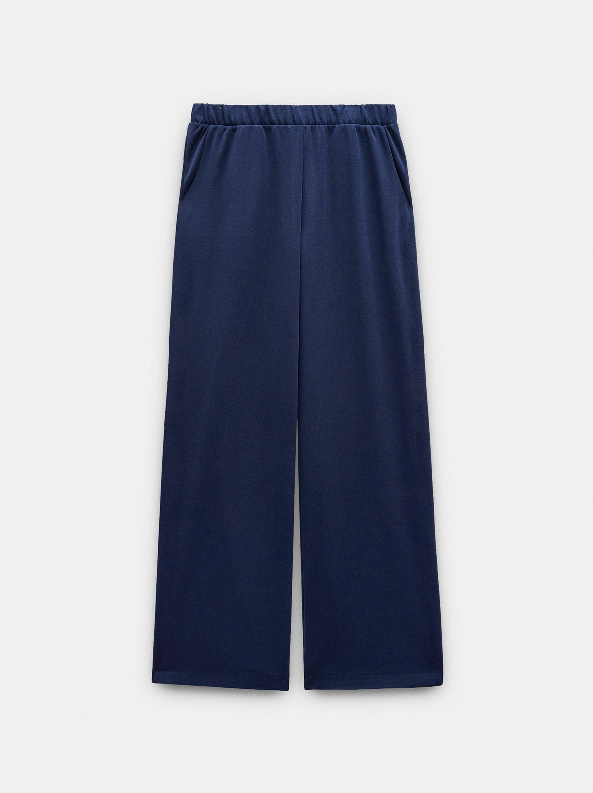 Loose-Fitting Trousers With Elastic Waistband Soft Touch