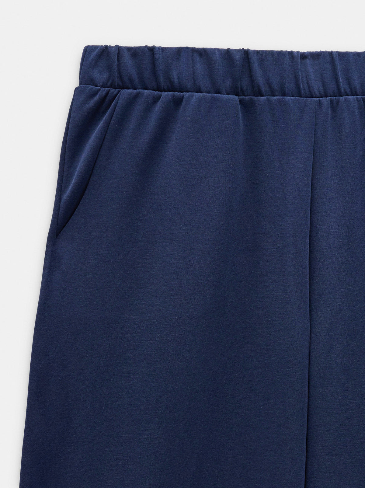 Loose-Fitting Trousers With Elastic Waistband Soft Touch