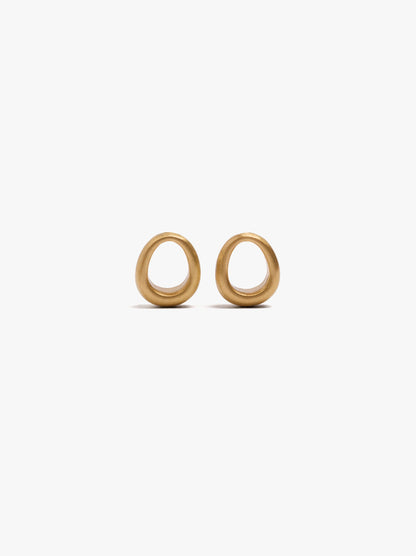 Oval Hoop Earrings