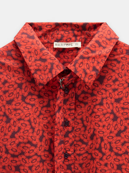 100% Cotton Floral Printed Shirt