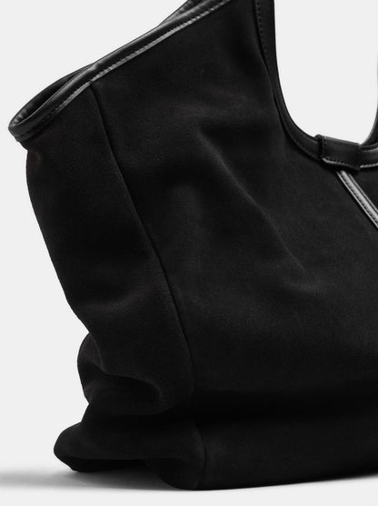 Leather Shopper Bag For Laptop 15"