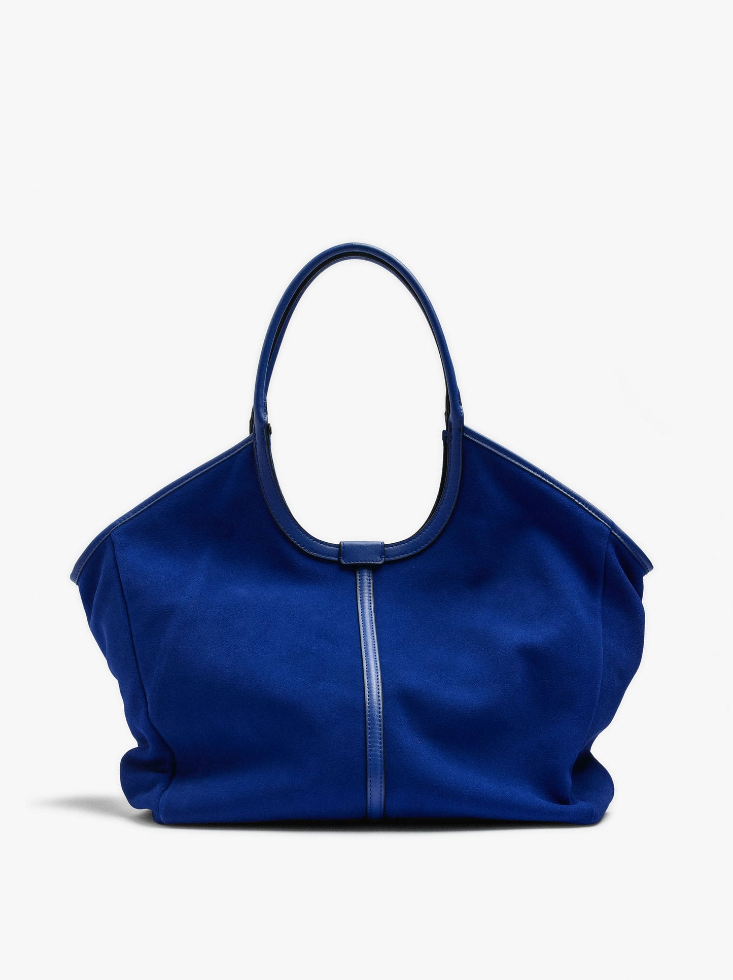 Leather Shopper Bag For Laptop 15"