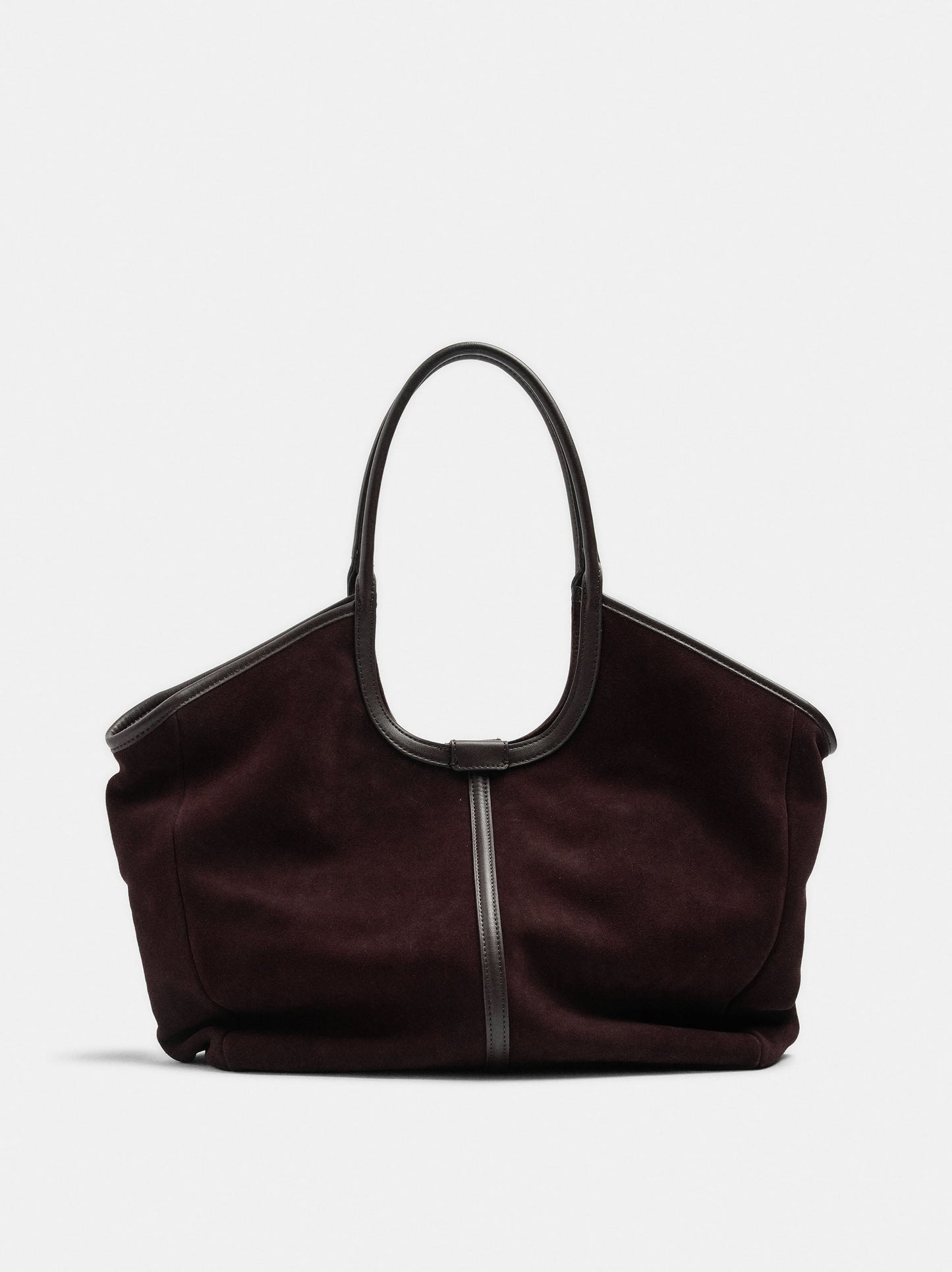 Leather Shopper Bag For Laptop 15"