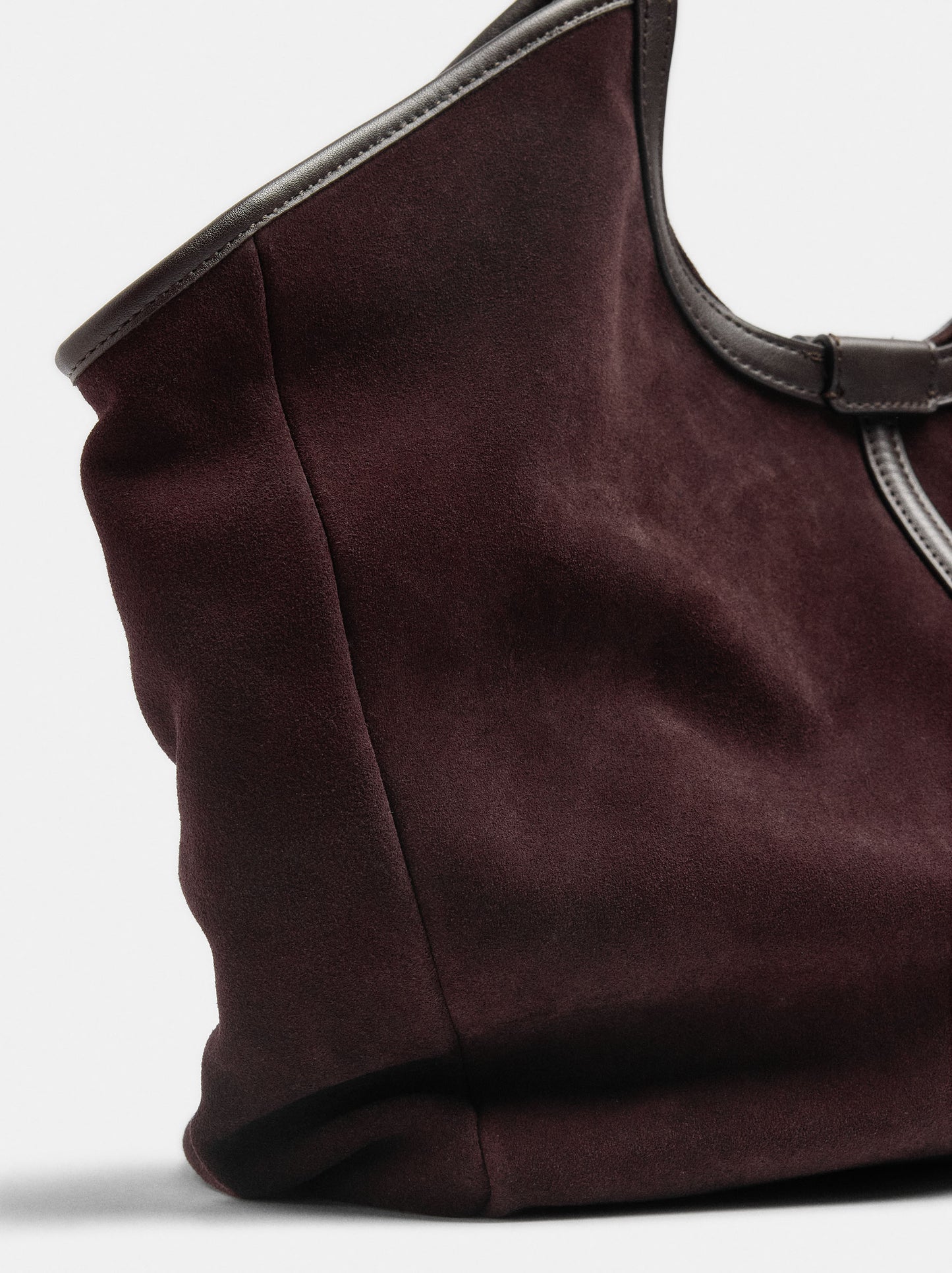 Leather Shopper Bag For Laptop 15"
