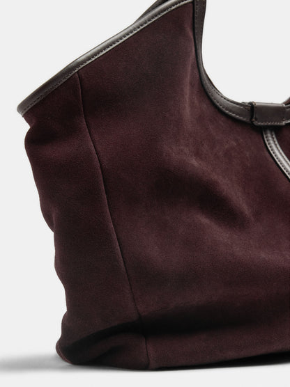 Leather Shopper Bag For Laptop 15"