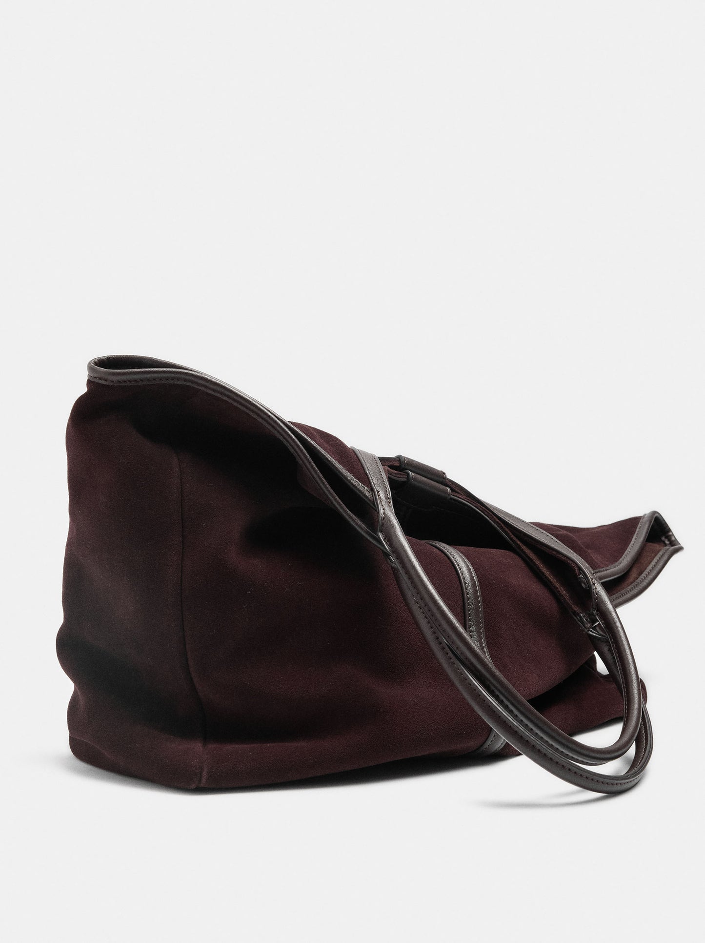 Leather Shopper Bag For Laptop 15"