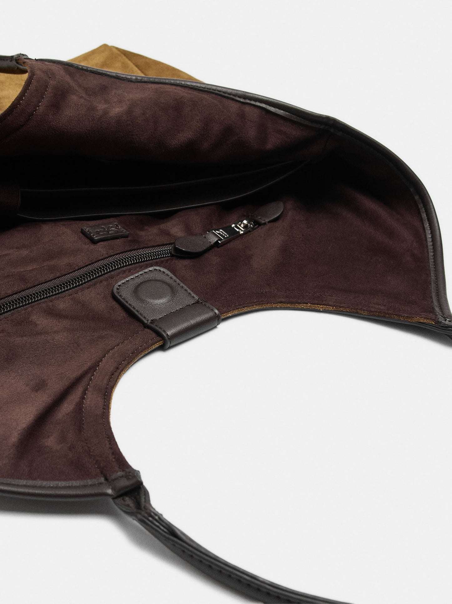 Leather Shopper Bag For Laptop 15"