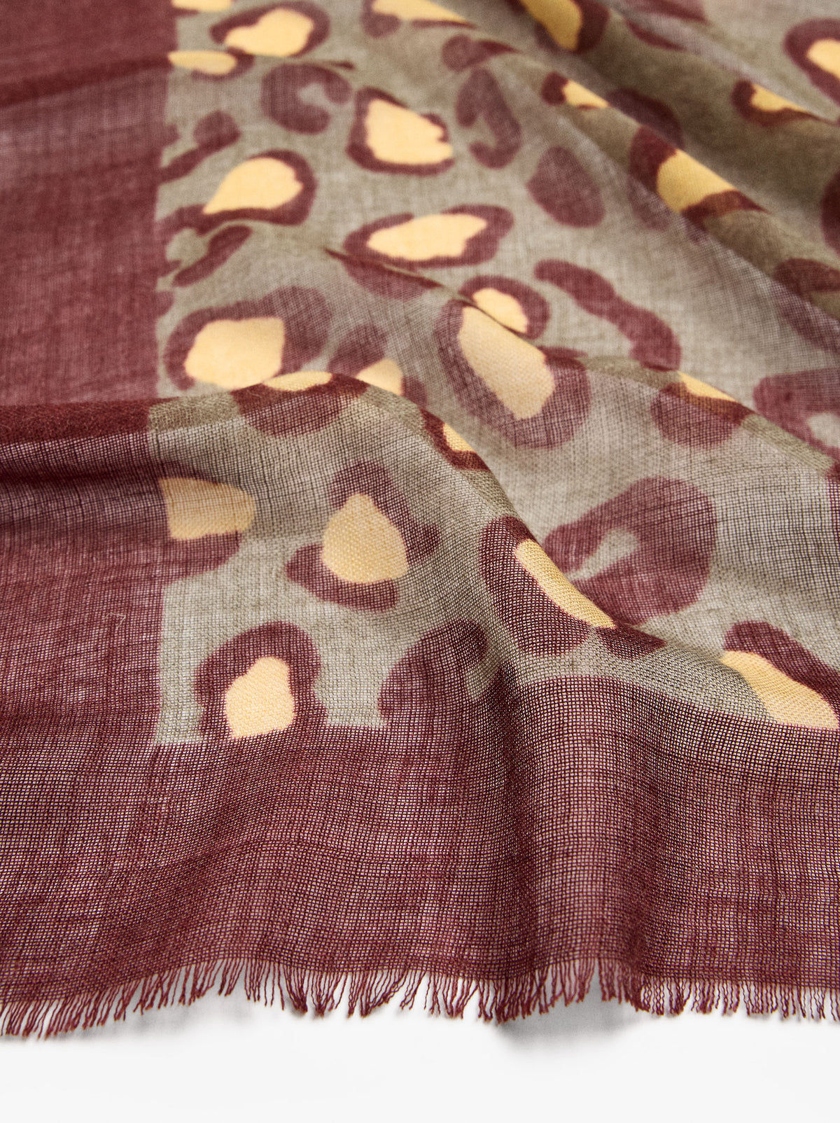 Animal Print Scarf