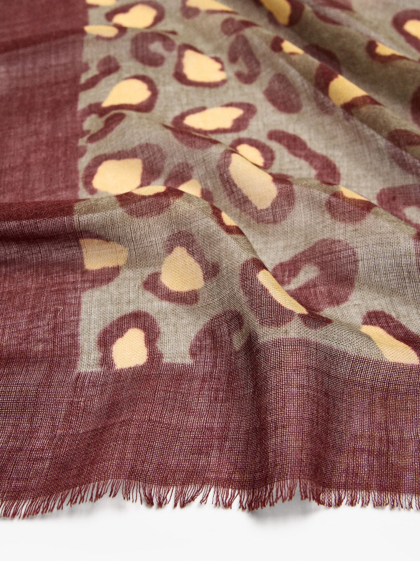 Animal Print Scarf